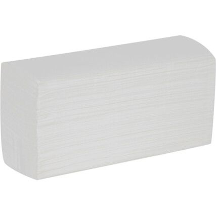 HAND TOWEL 2PLY WHITE Z FOLD (CASE-12 X 2904 SHEETS)