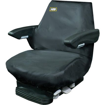 TRACTOR SEAT COVER LARGE BLACK