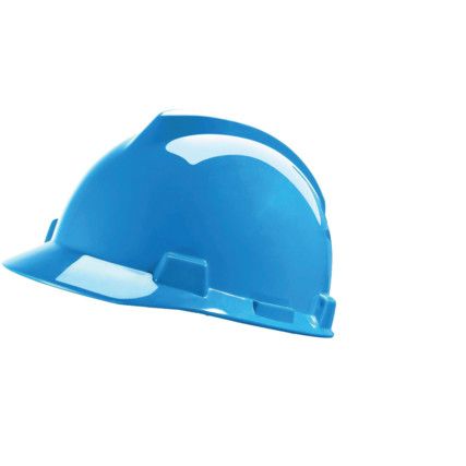 V-Gard, Safety Helmet, PushKey Sliding Suspension, Blue