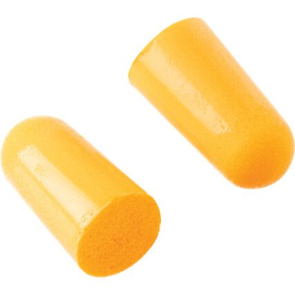 Disposable Ear Plugs, Uncorded, Not Detectable, Bullet, 37dB, Pk-500 Pairs