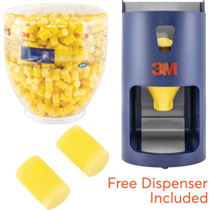 CLASSIC ONE TOUCH EARPLUG REFILL (500PR) + ONE TOUCH PRO DISPENSER