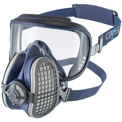 Respirator Mask, Filters Dust/Mist/Oil Based Fluids, Medium/Large