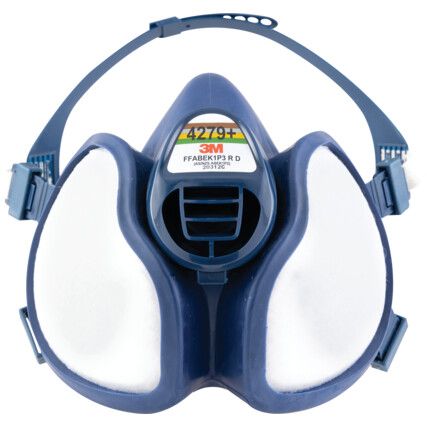 4279+, Respirator Mask, Filters Vapours, One Size