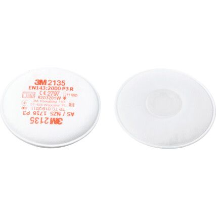 2135, Filter, For Use With 3M Half & Full Face Masks