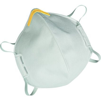 Affinity 2120 Disposable Mask, Unvalved, White, FFP2, Filters Solid Aerosols/Liquid Aerosols, Pack of 15