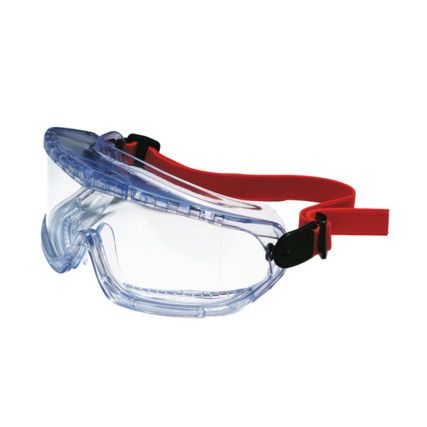 V-Maxx, Safety Goggles, Clear Lens, Full-Frame, Clear Frame, Indirect Ventilation, Anti-Fog/Anti-Mist/Impact-resistant