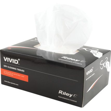 Vivid, Lens Cleaning Tissues, For Use With Lens cleaning spray