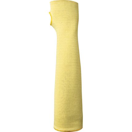 Touchstone, Cut Resistant Sleeve, Yellow, Kevlar®, 455mm, EN388 1, 3, X, 4, Knit Cuff