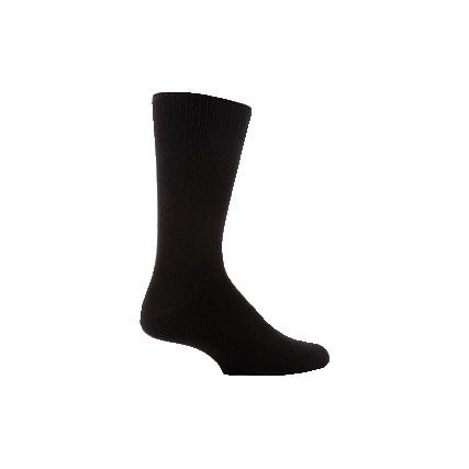 Thermal Socks, Men, Black, Acrylic/Elastane/Polyamide/Polyester, Size 9-11