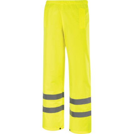 Hi-Vis Rip-Stop Trousers, EN20471, Yellow, XL