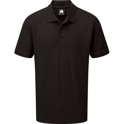 Eagle, Polo Shirt, Unisex, Black, Cotton/Polyester, Short Sleeve, M