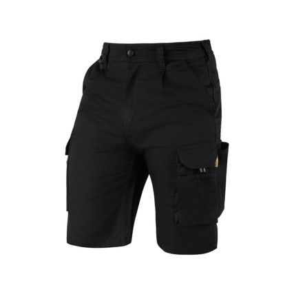 HAWK DELUXE EARTHPRO SHORTS (GRS65% RECYC POLYESTER) 32 BLACK