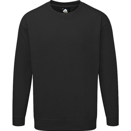 Kite, Sweatshirt, Black, Cotton/Polyester, L