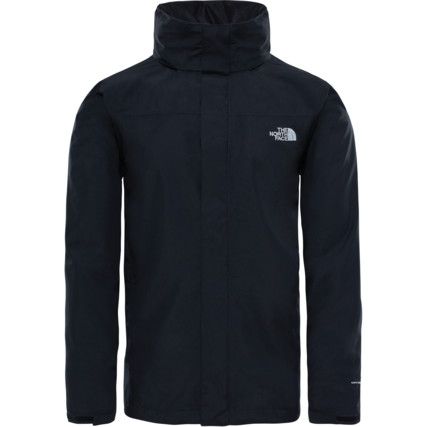 Soft Shell Jacket, Reusable, Men, Black, Nylon/Polyester, S