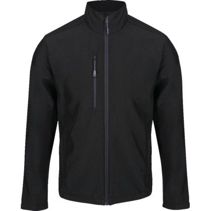 Fleece Jacket, Reusable, Men, Black, Fleece, L