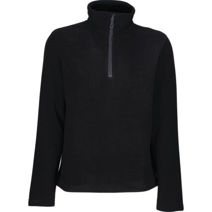 TRF636 HONESTLY MADE RECYCLED FLEECE BLACK (XS)