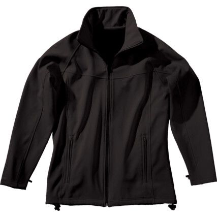 Uproar, Soft Shell Jacket, Reusable, Women, Black, Size 12