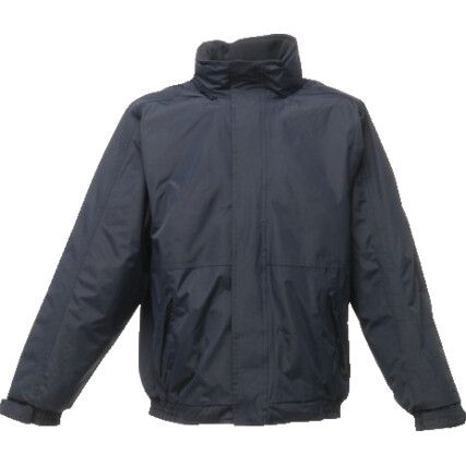 Dover, Jacket, Reusable, Men, Navy Blue, Fleece/Polyester, L