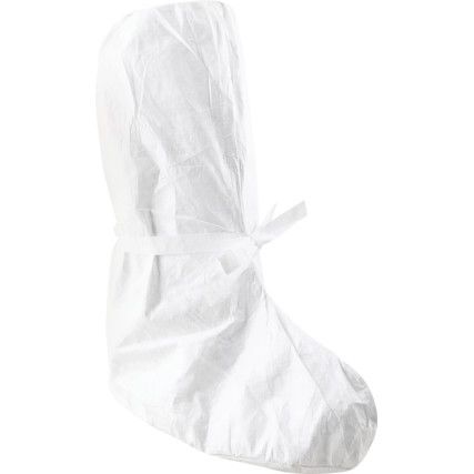 Tyvek® 500, Disposable Overboots, Unisex, White, One Size