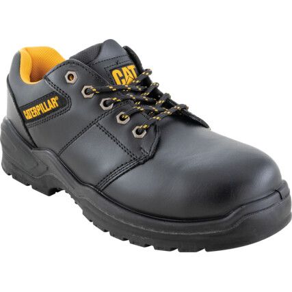 Striver, Safety Shoes, Men, Black, Leather Upper, Steel Toe Cap, S3, SRC, Size 9