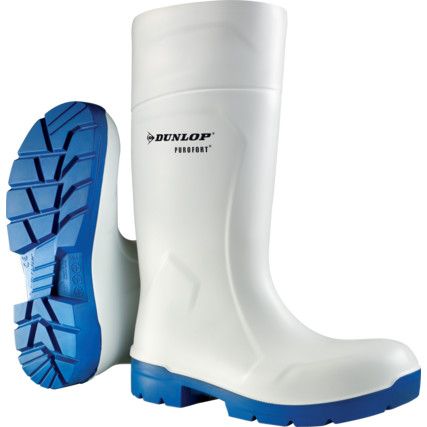 CA61131 FoodPro Multigrip White Safety Wellington Boots - Size 4/37