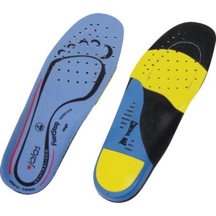Neutralizer, High Arch Insole, Unisex, Blue, EVA Polyester, High Arch, Size 42-43