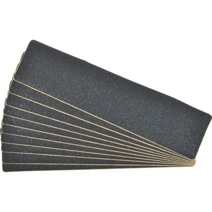 Anti-Slip Cleats, Self-Adhesive, Coarse, 152x610mm Black (Pk-10)