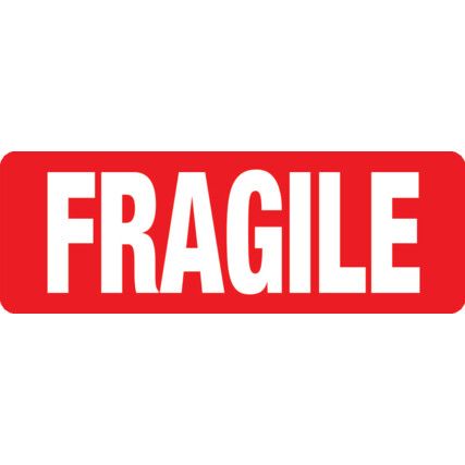 89x32mm FRAGILE LABELS (ROLL-1000)