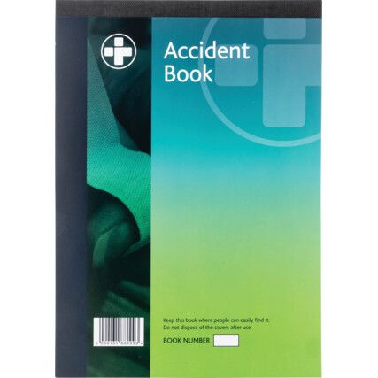 A4 Accident Reporting Book