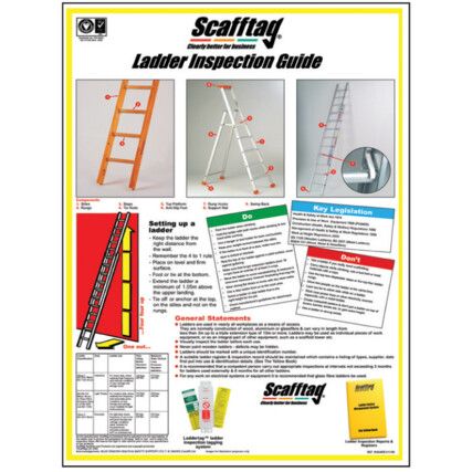 Ladder Inspection Guide - Wall Chart