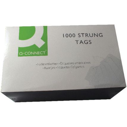 5mscl - Blue Strung Tag - 120x60 mm (Pack of 1000)