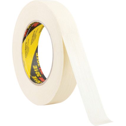 301E Masking Tape, Crepe Paper, 24mm x 50m, Cream