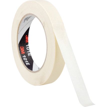 101E Masking Tape, Crepe Paper, 18mm x 50m, Natural