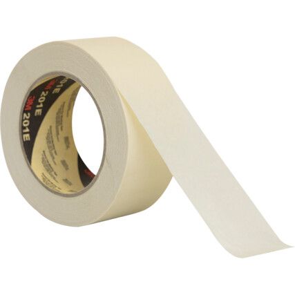 201E Premium  Masking Tape, Crepe Paper, 24mm x 50m, Cream