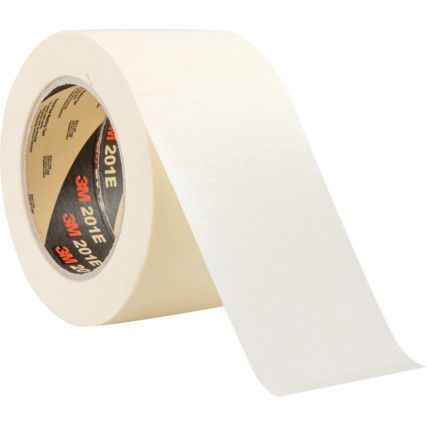 201E Masking Tape, Crepe Paper, 72mm x 50m, Cream