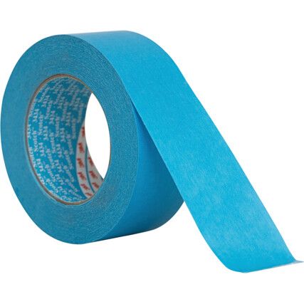 3434B Scotch® Masking Tape, Crepe Paper, 48mm x 50m, Blue