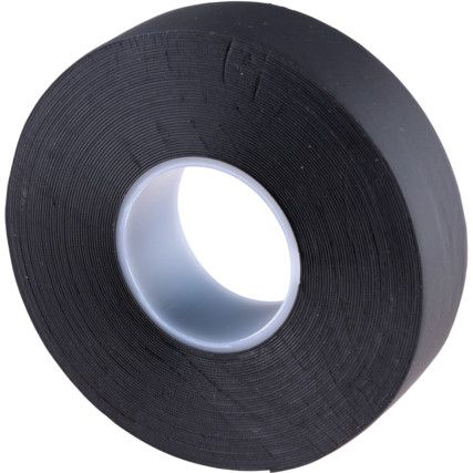 Sealing Tape, Butyl Rubber, Black, 25mm x 10m