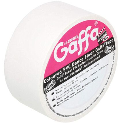 AT208 Joining Tape, PVC, White, 50mm x 33m