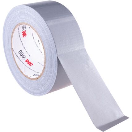 1900 Duct Tape, Polyethylene Coated Cloth, Silver, 50mm x 50m