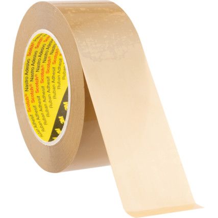 Scotch® 371 Packaging Tape, Polypropylene, Brown, 48mm x 132m