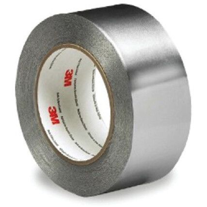 431 Sealing Tape, Aluminium Foil, Silver, 12mm x 55m