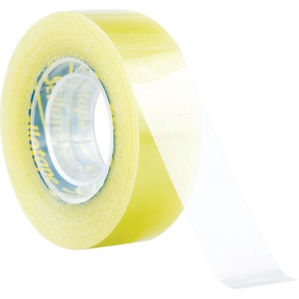 Packaging Tape, Cellulose, Gold Transparent, 19mm x 33m