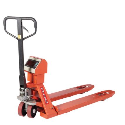 Pallet Truck with Scales, 2000kg Rated Load, 1150mm x 680mm