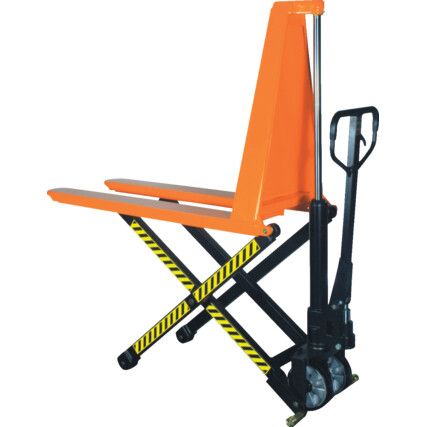High Lift Pallet Truck, 1000kg Rated Load, 1170mm x 540mm
