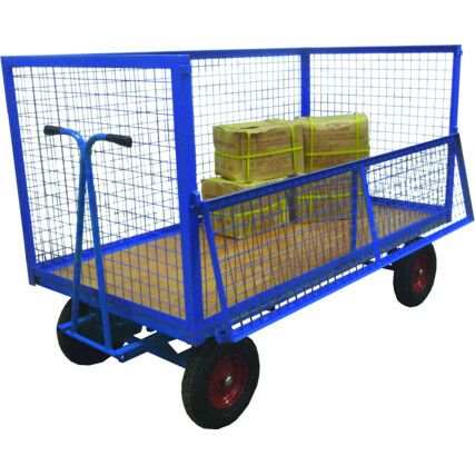 Wire Mesh Sided Trolley