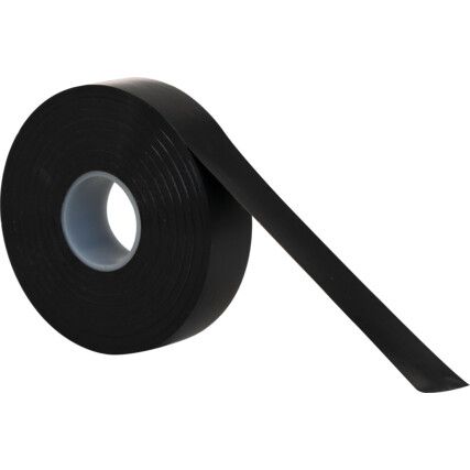 AT7 Electrical Tape, PVC, Black, 19mm x 33m, Pack of 1