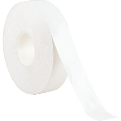 AT7 Electrical Tape, PVC, White, 19mm x 33m, Pack of 1
