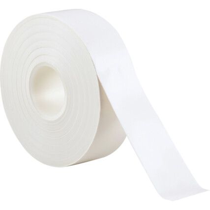 AT7 Electrical Tape, PVC, White, 25mm x 33m, Pack of 1