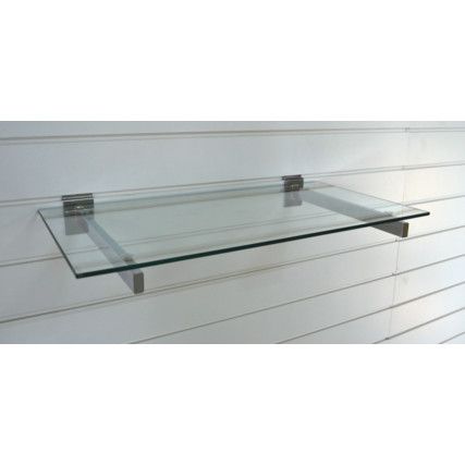 Display - Toughened Glass Shelf 300x600mm