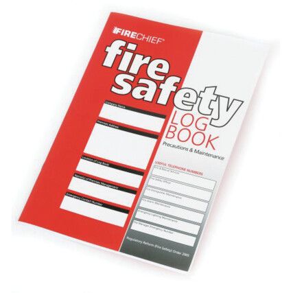 FIRE LOG BOOK A4